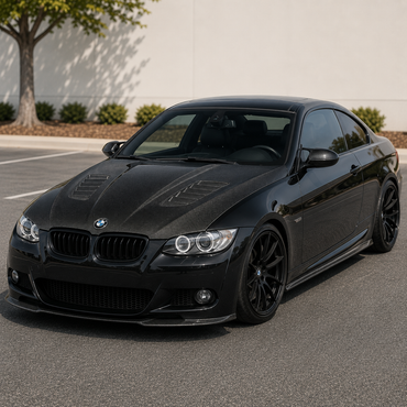 2011-2013 BMW 3-Series V2 Style Carbon Fiber Hood | E92/E93 LCI