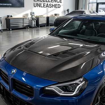 2022+ BMW 2-Series/M2 N2 Style Carbon Fiber Hood | G42/G87