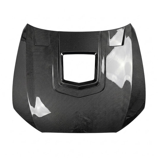 2012-2018 Audi A6/S6/RS6 Glass Engine Cover Carbon Fiber Hood | C7/C7.5