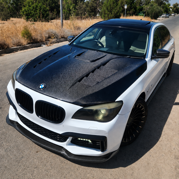 2008-2015 BMW 7-Series GTS Style Carbon Fiber Hood | F01/F02