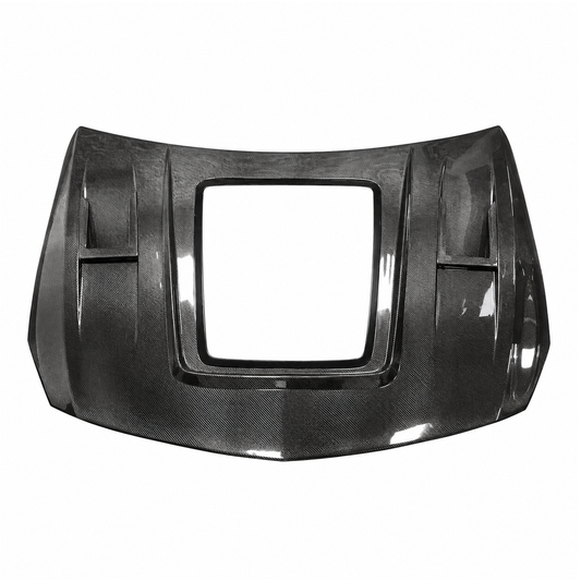 2014-2019 Mercedes CLA-Class/CLA45 AMG Glass Engine Cover Style Carbon Fiber Hood | W117/C117/X117