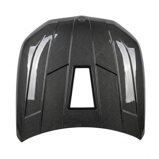 2019+ BMW 8-Series/M8 Glass Engine Cover Carbon Fiber Hood | G14/G15/G16/F91/F92/F93