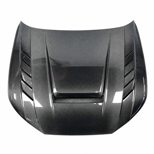 2017-2025 Audi A4/S4/RS4 V Style Carbon Fiber Hood | B9/B9.5