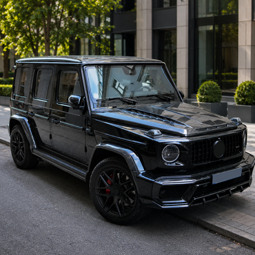 2019-2024 Mercedes G-Class/G63 AMG V4 Style Carbon Fiber Hood | W463A/W464