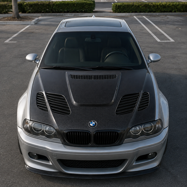 1999-2003 BMW 3-Series GTR Style Carbon Fiber Hood | E46 Coupe/Convertible