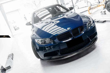 2007-2013 BMW M3 V1 Style Carbon Fiber Front Lip | E90/E92/E93