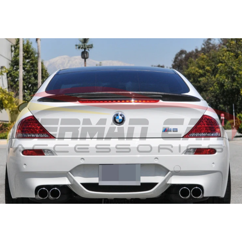2005-2010 BMW 6-Series/M6 Carbon Fiber Trunk Spoiler | E63/E64 Rear Trunk Spoilers