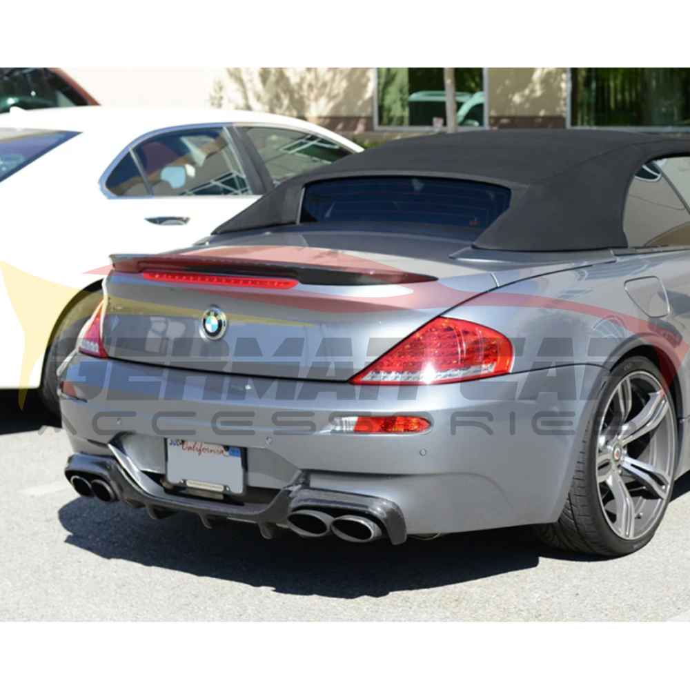 2005-2010 BMW 6-Series/M6 Carbon Fiber Trunk Spoiler | E63/E64 Rear Trunk Spoilers