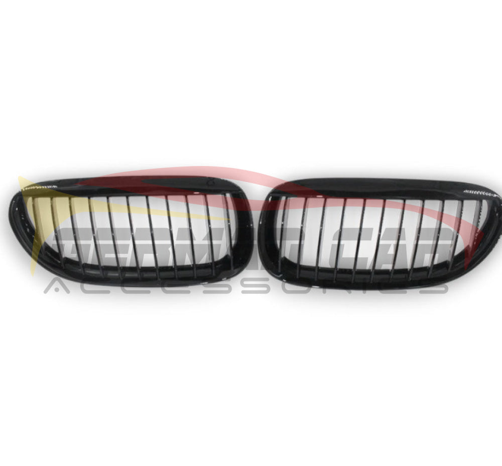 2005-2010 BMW 6-Series/M6 Single Slat Kidney Grilles | E63/E64 Kidney Grilles