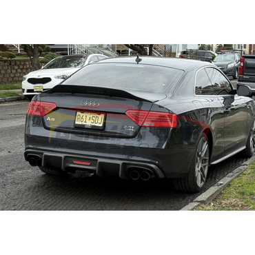 2008-2012 Audi A5 Renntech Style Carbon Fiber Trunk Spoiler | B8 A5 Rear Trunk Spoilers