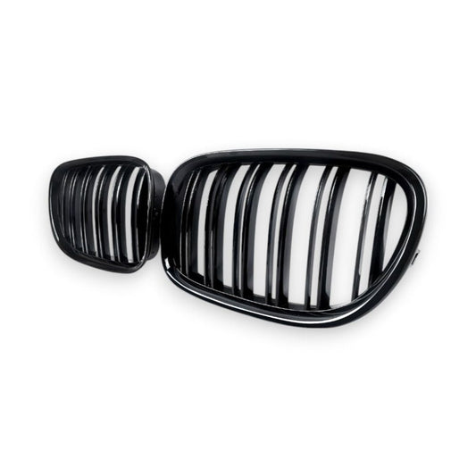 2009-2015 BMW 7-Series Kidney Grilles | F01/F02/F03/F04 Gloss Black Kidney Grilles