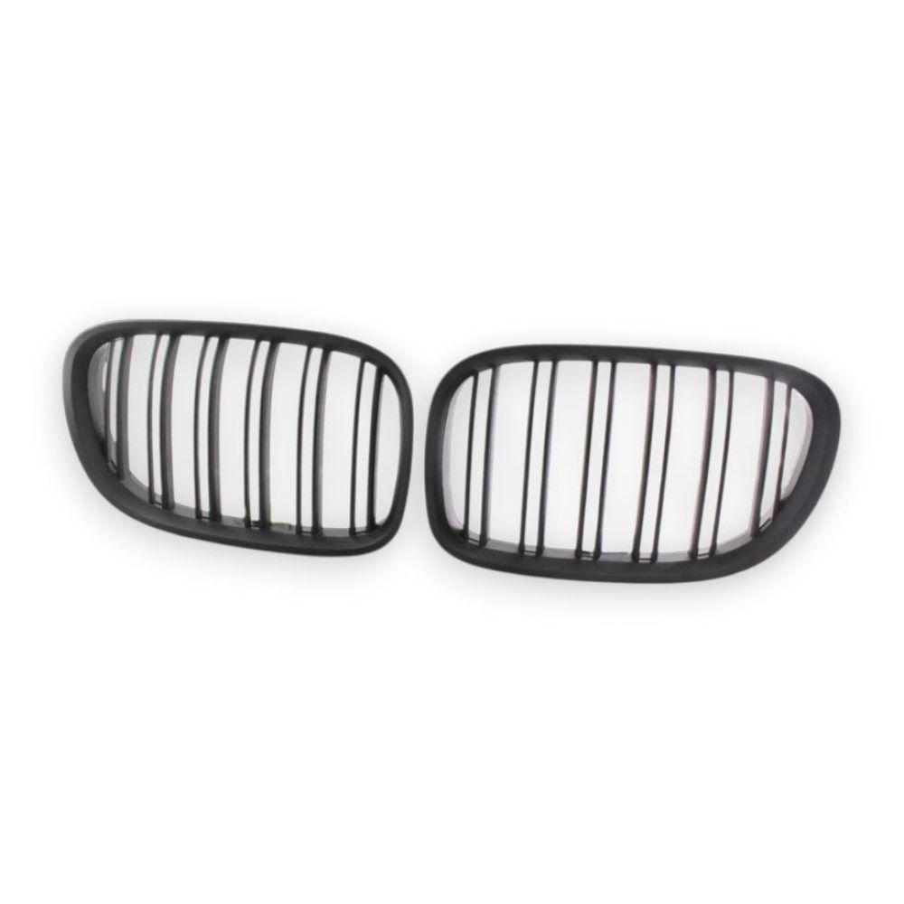 2009-2015 BMW 7-Series Kidney Grilles | F01/F02/F03/F04 Matte Black Kidney Grilles