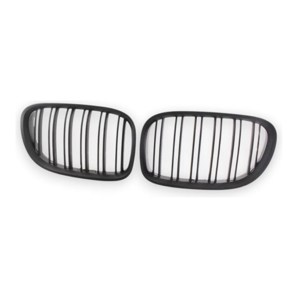 2009-2015 BMW 7-Series Kidney Grilles | F01/F02/F03/F04 Matte Black Kidney Grilles