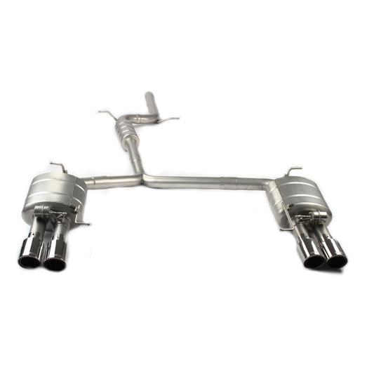 2009-2017 Audi Q5 Valved Sport Exhaust System | B8/B8.5 Stainless Steel / Chrome Tips
