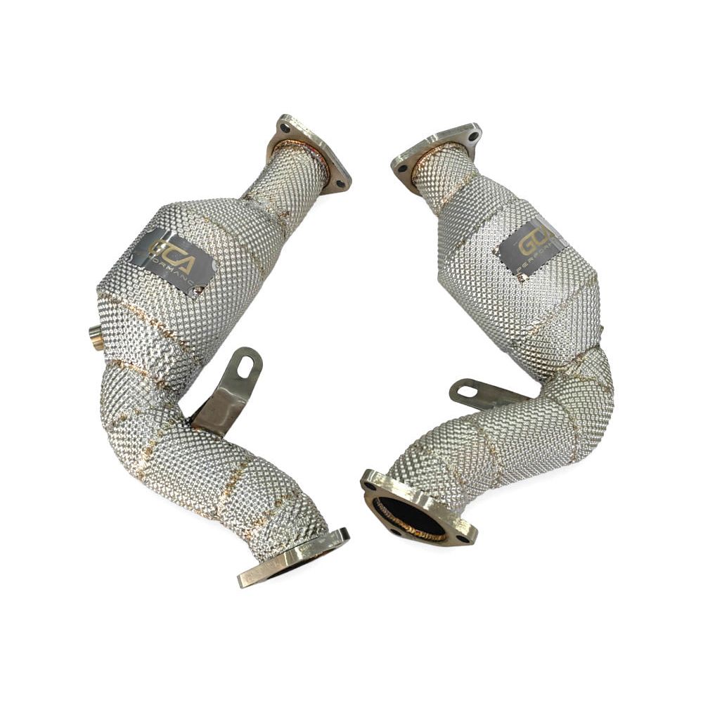 2009-2017 Audi S4/S5 Test Pipes | B8/B8.5 Yes Heat Shield / 200 Cell Euro 6 Sport High Flow Cat