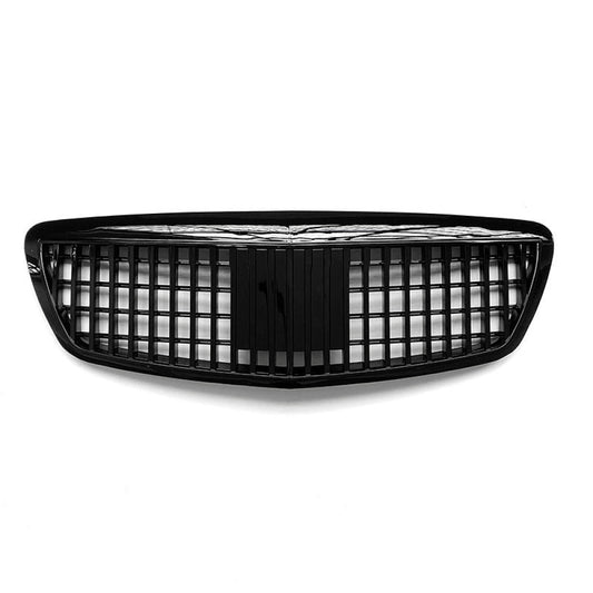 2010-2013 Mercedes-Benz S-Class Maybach Style Front Grille | W221 Gloss Black Front Grilles