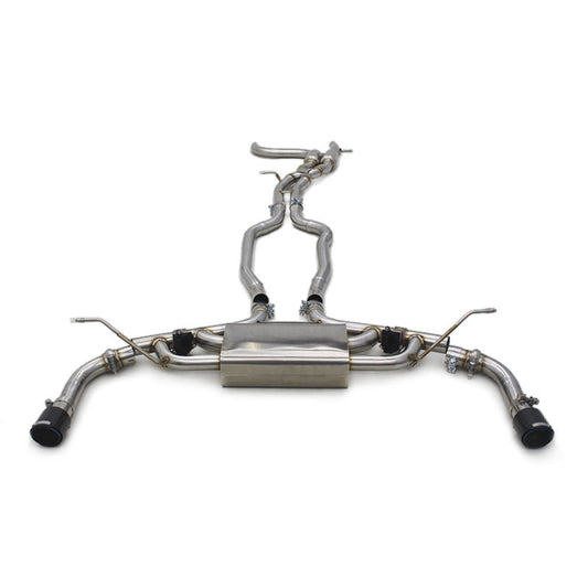 2010-2015 Audi Q7 Valved Sport Exhaust System | 4L Q7 Stainless Steel Exhaust / Chrome Tips Exhausts