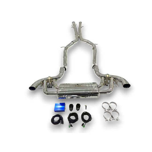 2010-2015 Mercedes SLS AMG Valved Sport Exhaust System | C197/R197 - Exhausts