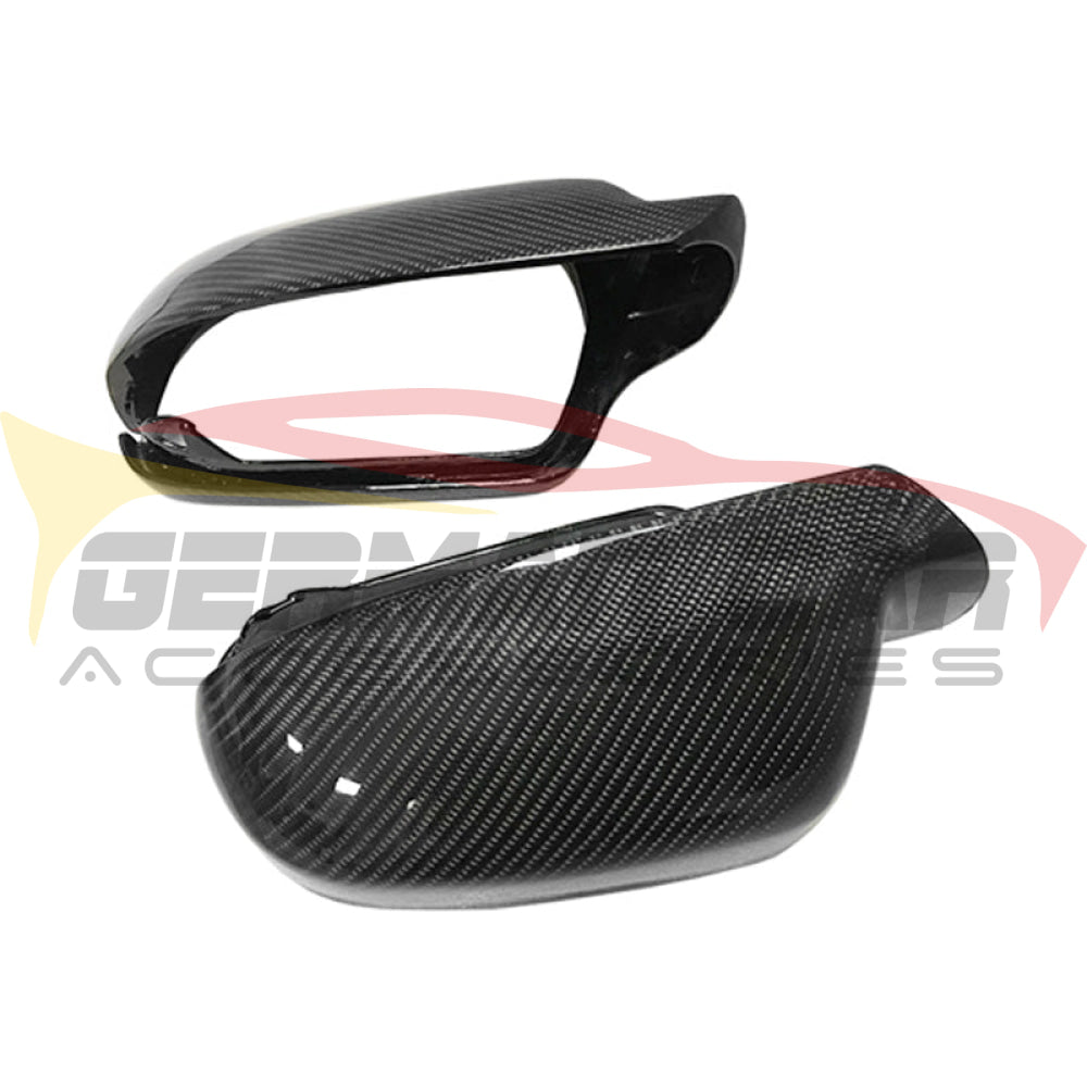 2010-2016 Audi A4/S4/Rs4 Carbon Fiber Mirror Caps | B8/B8.5 Without Blind Spot Assist