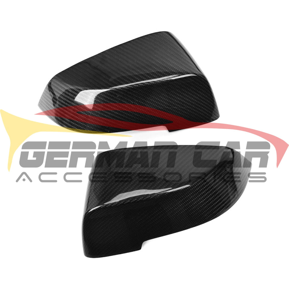 2010-2016 BMW 5-Series Carbon Fiber Mirror Caps | F10/F11 – German Car  Accessories