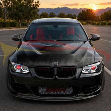 2011-2013 BMW 3-Series CS Style Carbon Fiber Hood | E92/E93 LCI - Front Hood