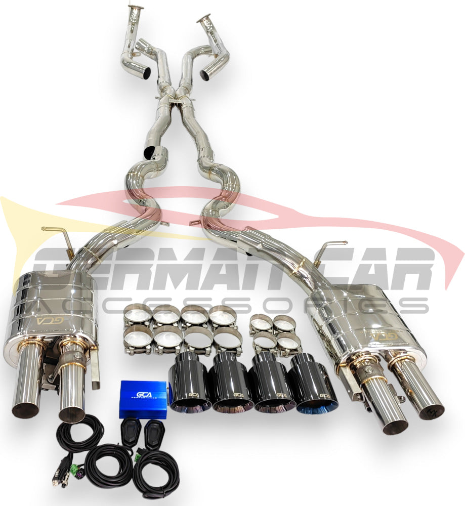 2011 - 2016 Bmw M5 Valved Sport Exhaust System | F10 Stainless Steel / Chrome Tips