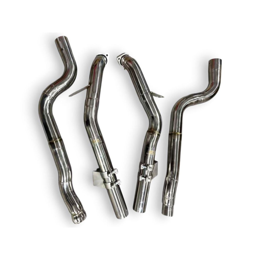 2011-2018 Mercedes CLS500/CLS550 Downpipes | W218 No Heat Shield / Racing Downpipe (No Cat) Downpipes