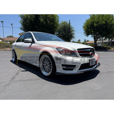 2012-2014 Mercedes-Benz C-Class Carbon Fiber Front Lip | W204 - Front Lips/Splitters