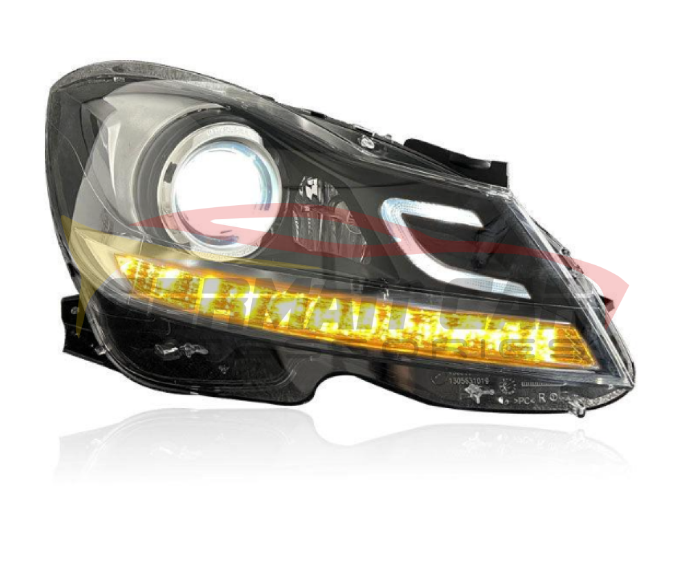 2012-2014 Mercedes-Benz C-Class Oem Style Led Headlights | W204 Lci