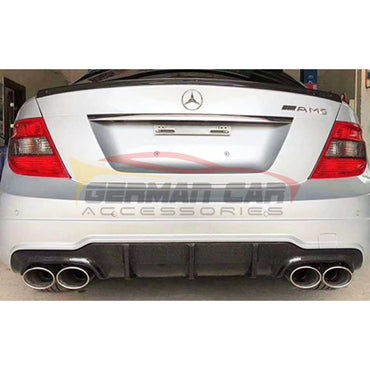 2012-2014 Mercedes C63 AMG Carbon Fiber Rear Diffuser I W204 - Rear Diffusers