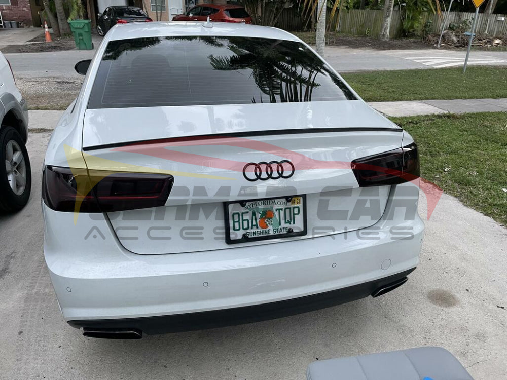 2012-2015 Audi A6/S6 Oem Style Carbon Fiber Trunk Spoiler | C7 Rear Spoilers