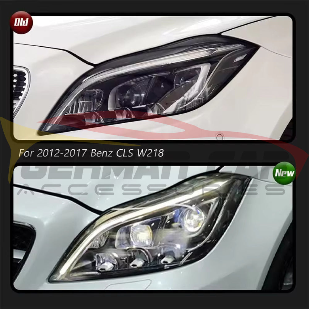 2012-2018 Mercedes-Benz CLS-Class LED Headlights | W218 Headlights