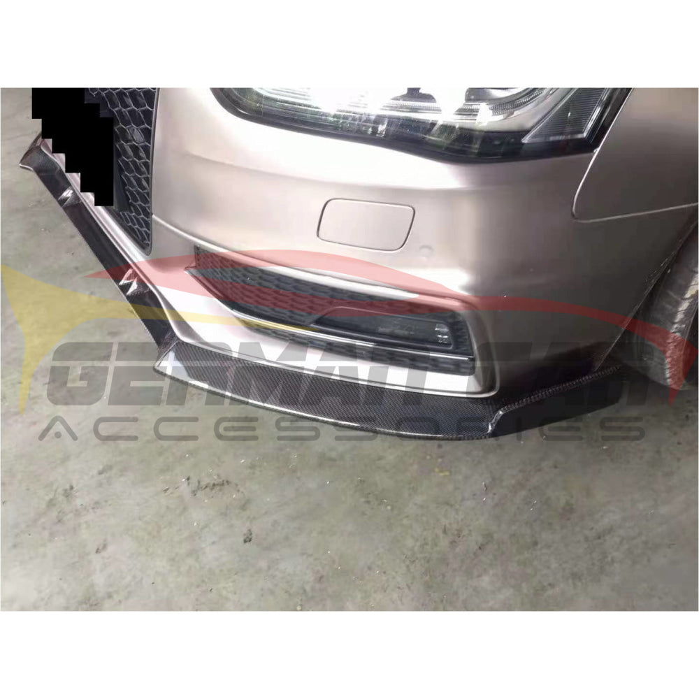 2013-2016 Audi A4/S4 Carbon Fiber C Style Front Lip