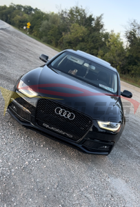 2013-2016 Audi Rs4 Honeycomb Grille With Quattro In Lower Mesh | B8.5 A4/S4 Front Grilles