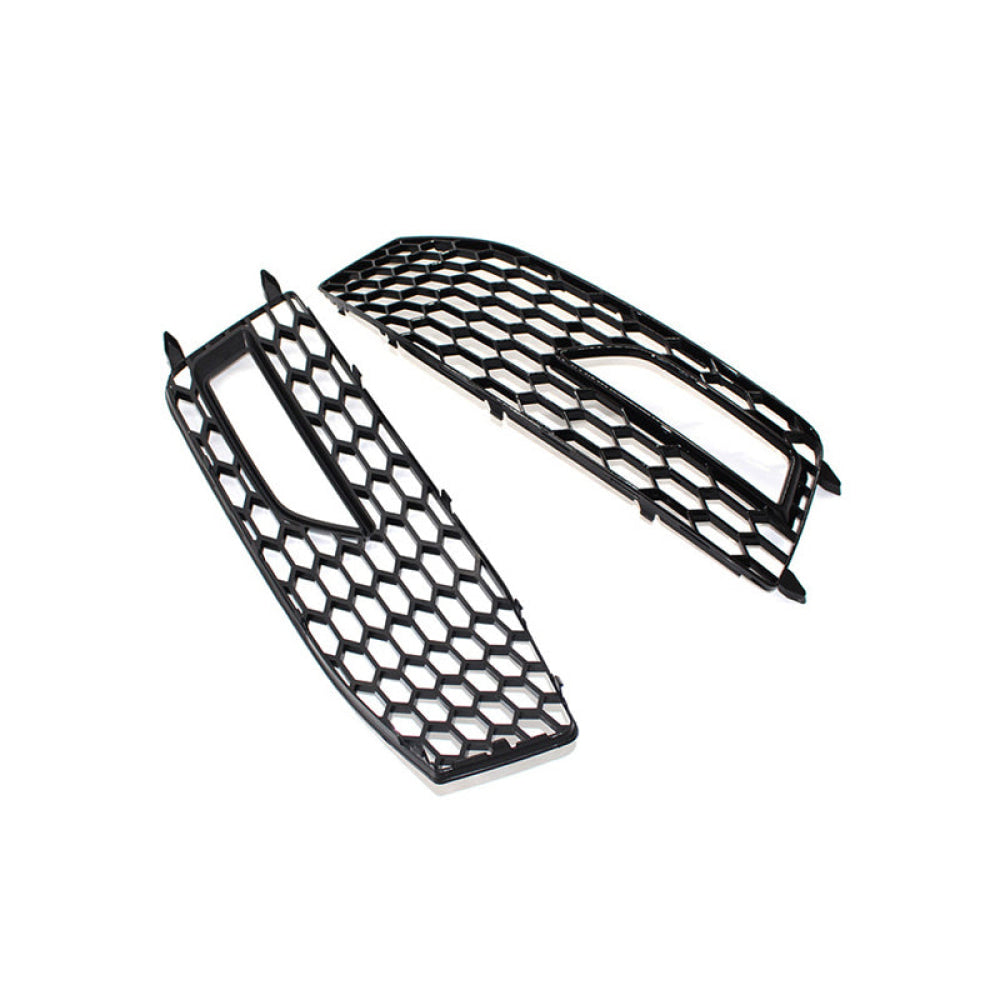2013-2016 Audi Rs4 Style Fog Light Grilles | B8.5 A4/S4 Front