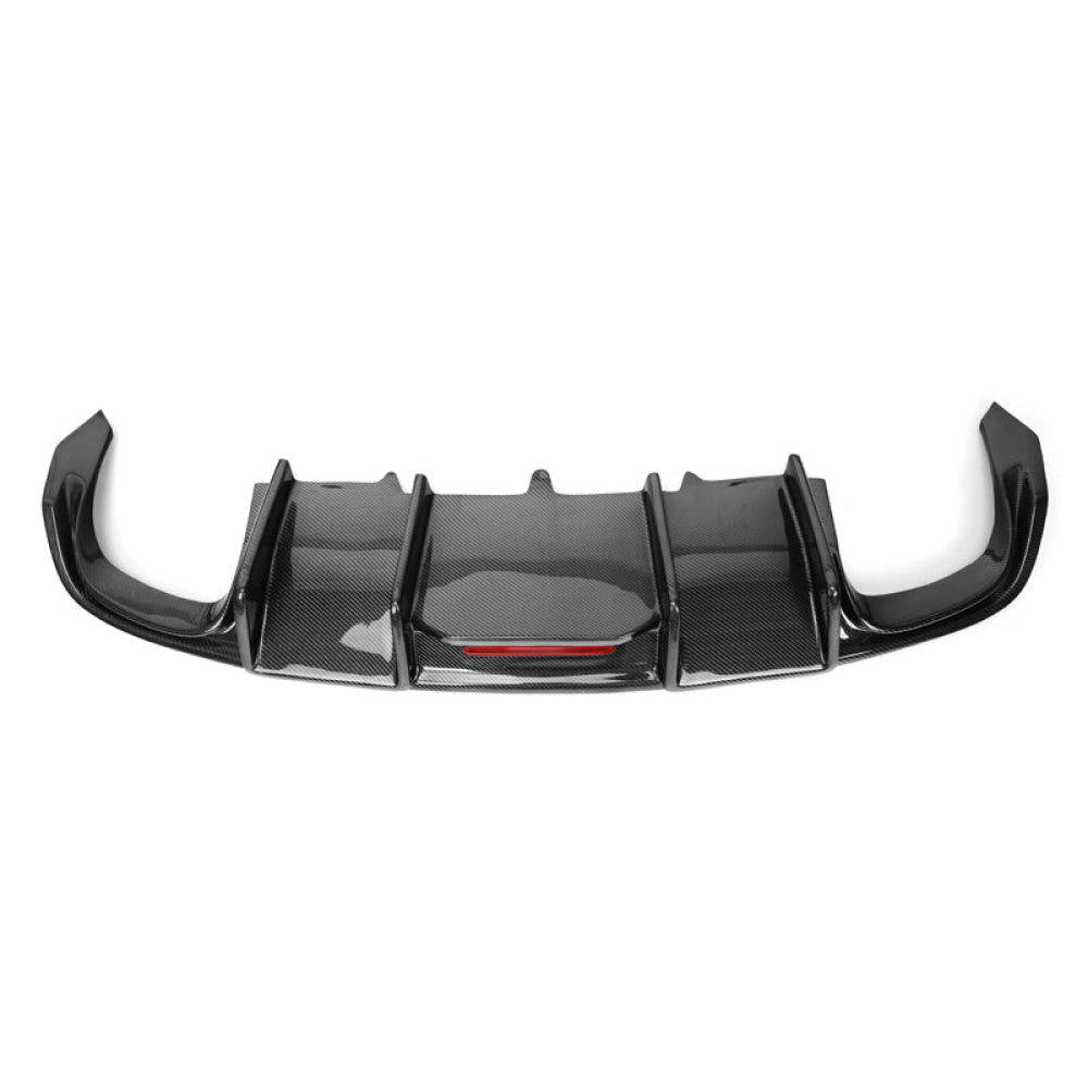 2013-2017 Audi A5 Carbon Fiber Diffuser with LED Brake Light | B8.5 A5 Rear Diffusers
