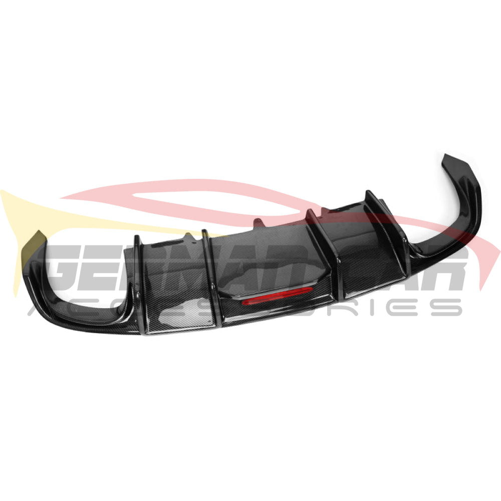 2013-2017 Audi A5 Carbon Fiber Diffuser with LED Brake Light | B8.5 A5 Rear Diffusers