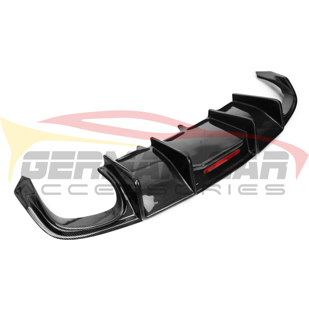 2013-2017 Audi A5 Carbon Fiber Diffuser with LED Brake Light | B8.5 A5 Rear Diffusers