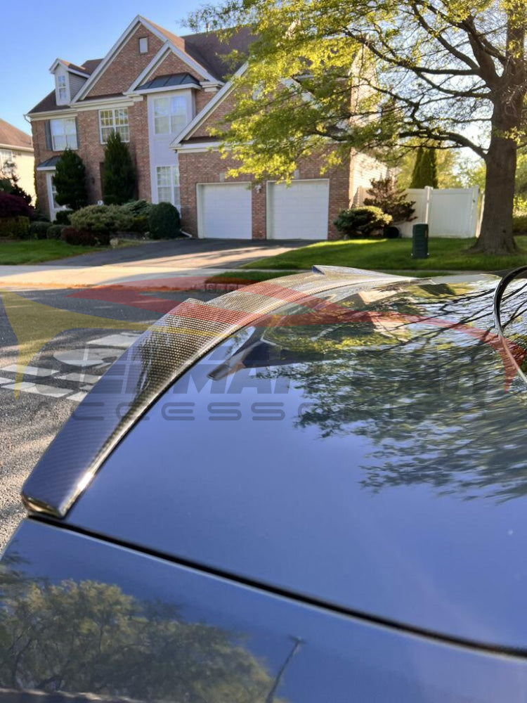 2013-2017 Audi A5 V Style Carbon Fiber Trunk Spoiler | B8.5 Rear Spoilers