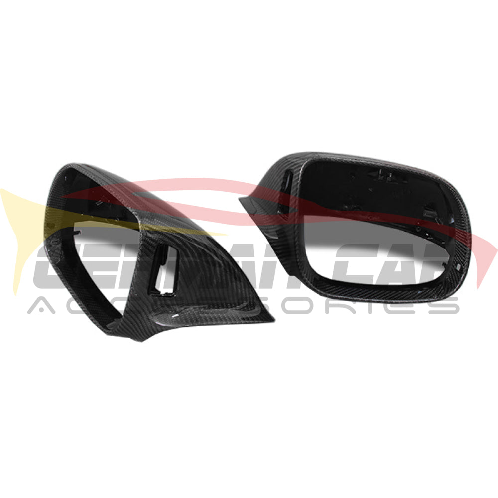 2013-2017 Audi Q5/sq5 Carbon Fiber Mirror Caps | B8.5 With Blind Spot Assist