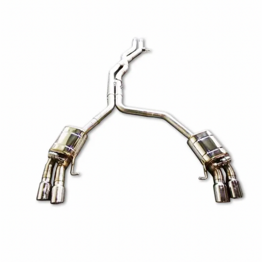 2013-2017 Audi Sq5 Valved Sport Exhaust System | B8/B8.5 Stainless Steel / Chrome Tips