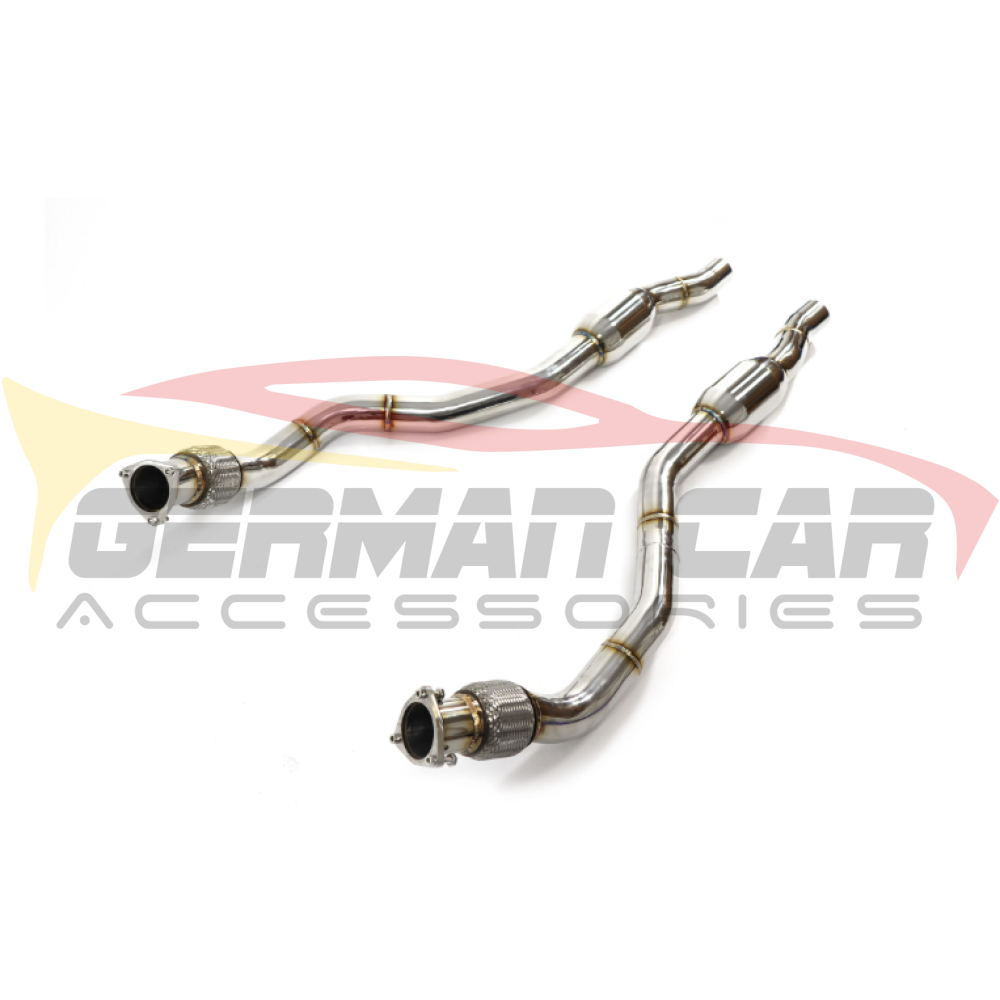 2013-2018 Audi S6/S7 Front Resonator Delete Pipes | C7/C7.5 S6/S7 Yes Resonators Front Pipes