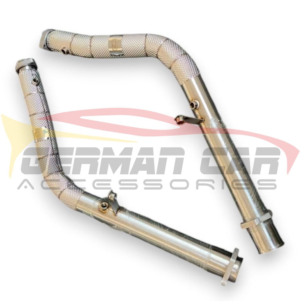 2013-2018 Mercedes G63 AMG Downpipes | W463 Yes Heat Shield / Racing Downpipe (No Cat) Downpipes