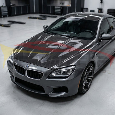 2013-2019 BMW 6-Series GP Style Carbon Fiber Hood | F06/F12/F13 - Front Hood