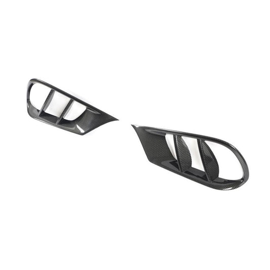 2014-2016 Mercedes-Benz E-Class Carbon Fiber Front Fender Vent Trim | W212 Facelift Additional Accessories