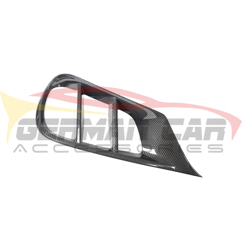 2014-2016 Mercedes-Benz E-Class Carbon Fiber Front Fender Vent Trim | W212 Facelift Additional Accessories