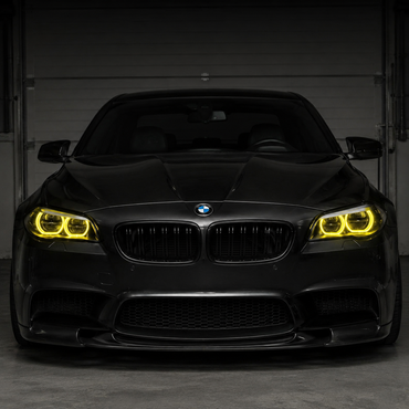 2014-2017 BMW 5-Series/M5 Headlights Yellow DRL Modules | F10/F11