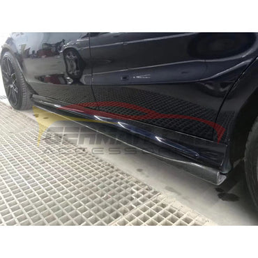 2014-2019 Mercedes-Benz CLA-Class Carbon Fiber Side Skirts | W117/C117 - Side Skirts