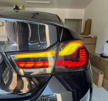 2014-2020 Bmw M4/4-Series Gts Style Oled Taillights | F82/F83/F32/F33/F36 Smoked