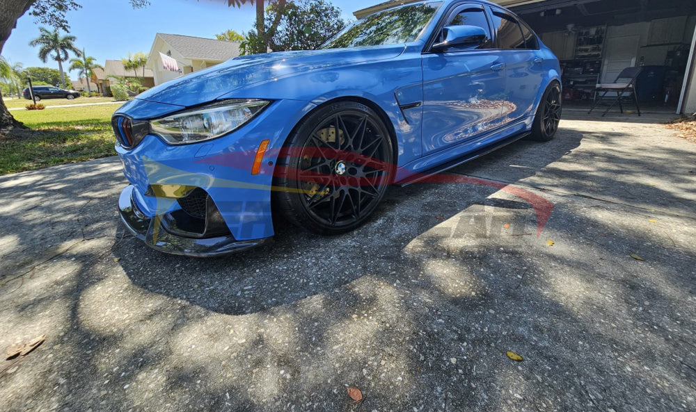 2014-2021 BMW M3/M4 Carbon Fiber Performance Side Skirt Extensions | F80/F82/F83 Side Skirts